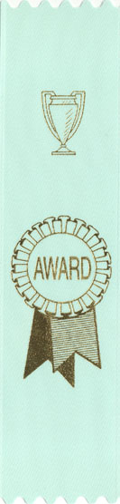 PARROT BLUE AWARD RIBBON
