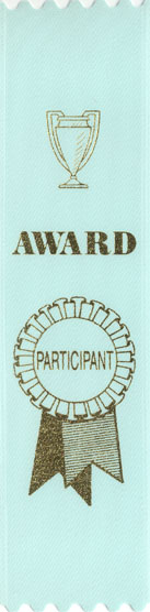 PARROT BLUE PARTICIPANT RIBBON